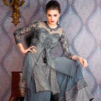 Grey Color Salwar Suit