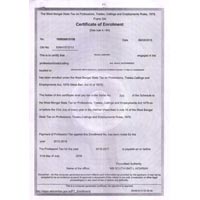 certification of enrolment