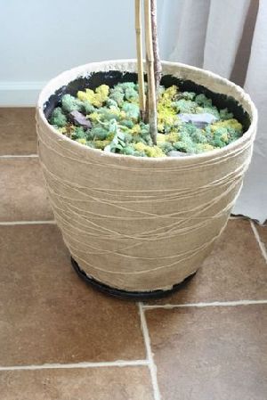 Metal Lace Planter