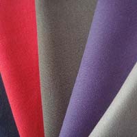 coloured cotton fabric