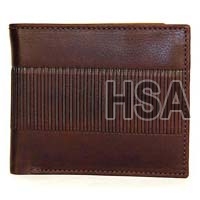 Mens Leather Wallet (F65911BRN)