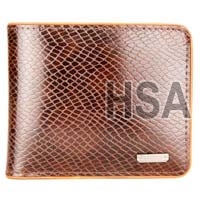 Mens Leather Wallet (F65930BRN)