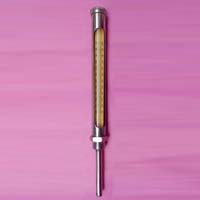 Cylindrical industrial Thermometer