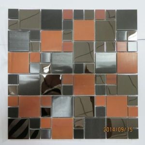 Bronze and Stainless Steel Mosaic