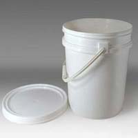Patel Plastics White Industrial Buckets