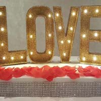 Fairy Light Marquee Letters