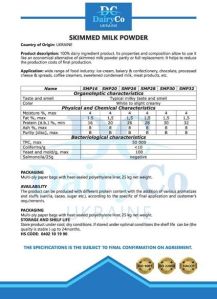 Skimmed Milk Powder (SMP)