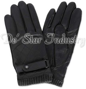 Men Winter Fashion Leather Gloves