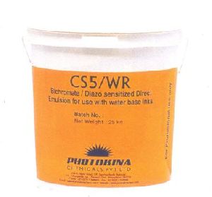 CS5 / WR Bichromate Based Emulsion