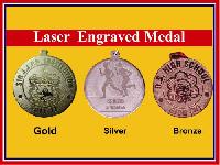 Laser Engraved Medals
