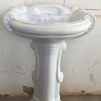 Sterling Set Wash basin with Pedestal