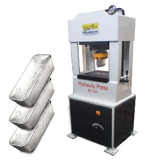 Silver Bar (Plate) Cutting Hydraulic Press Machine