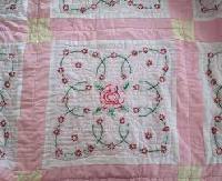 Embroidered Quilt 