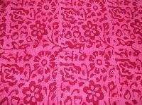 Cotton batik printed fabric