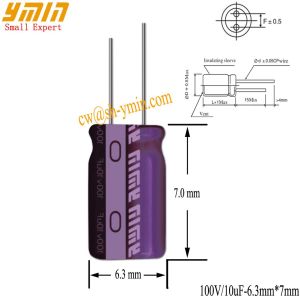 Aluminum Electrolytic Capacitor For Solar LED Lightings