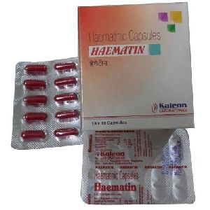 IRON , FOLIC AND VIT-B12 Haematin Capsules