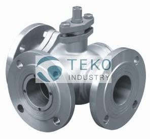 T Port L Port Three Way Ball Valve