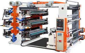 Six-colour Flexible Letterpress