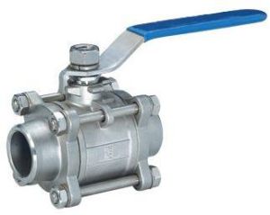 Three Plate Welded Ball Valve