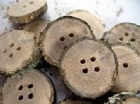Handmade Wood Buttons