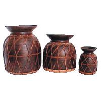 Wooden Decorative Pot
