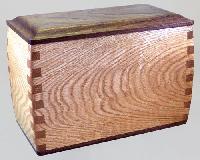 wood cremation urns