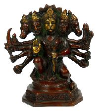 hanuman brass statue