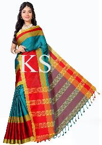 Big Small Bentex Aura Semi Cotton Sarees