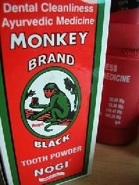 Monkey Brand Black Toothpowder Product