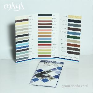 Grout Shade Card Designing