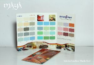 Interior Emulsion Shade Card Designing