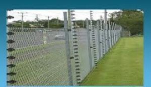 Solar Power Security Fence