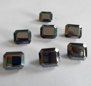 Emerald Cut Black Moissanite Emerald Cut Black Moissanite