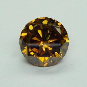 Yellow Moissanite Round Cut Yellow Moissanite Round Cut