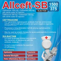 Allceft Sb Injection 1500 Mg