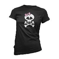 Girls Lucy & Crossbones Printed T-Shirts