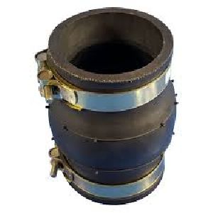 Clamp type flexible rubber expansion joint