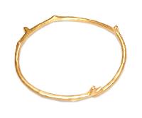 Gold Plated Silver Bangles