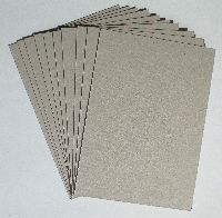 1mm 1.5mm mixed pulp laminated grey board/grey cardboard/grey chip