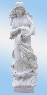 White Marble Statue