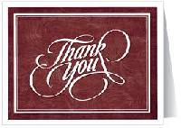 thank you note cards