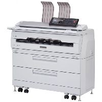OKI Teriostar LP 1030 Wide Format Printer