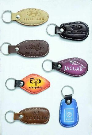 Promotional Leather Keychains