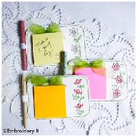 Flower Notepad Set