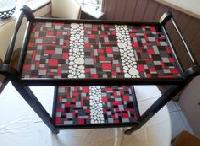 mosaic tea tables