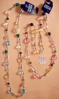 Glass Beaded Necklace -03