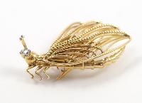 gold brooches