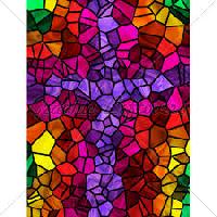 colored stained glass