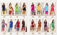 Synthetic Churidar Suits