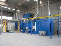 conveyorised powder coating plants